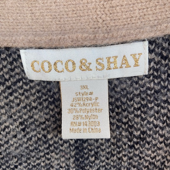 Checkered cardigan sweater size 3xl - Picture 4 of 4